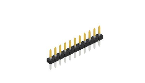Fischer Elektronik Stiftleiste (Standard) Anzahl Reihen: 1 SLY108111S 10St.