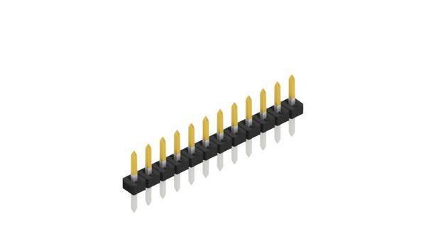 Fischer Elektronik Stiftleiste (Standard) Anzahl Reihen: 1 SLY108112S 10St.