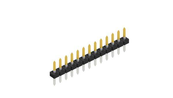 Fischer Elektronik Stiftleiste (Standard) Anzahl Reihen: 1 SLY108113S 10St.