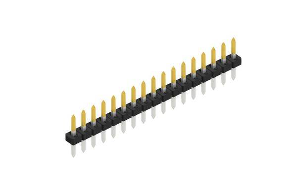 Fischer Elektronik Stiftleiste (Standard) Anzahl Reihen: 1 SLY108117S 10St.