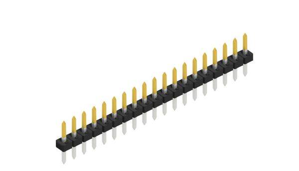 Fischer Elektronik Stiftleiste (Standard) Anzahl Reihen: 1 SLY108119S 10St.