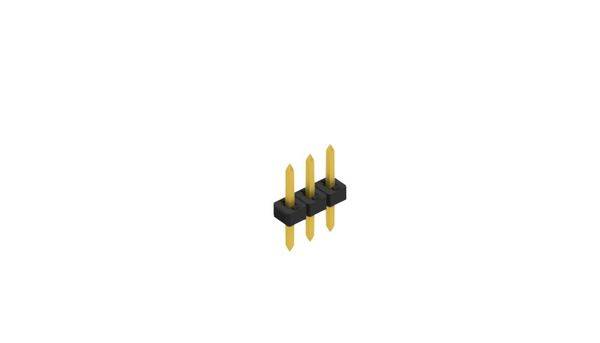 Fischer Elektronik Stiftleiste (Standard) Anzahl Reihen: 1 10062009 10St.