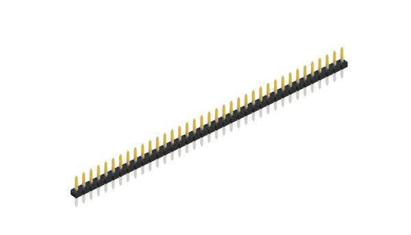 Fischer Elektronik Stiftleiste (Standard) Anzahl Reihen: 1 SLY108137S 10St.