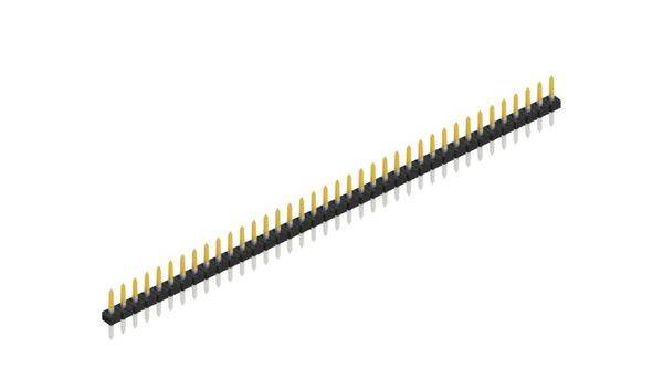 Fischer Elektronik Stiftleiste (Standard) Anzahl Reihen: 1 SLY108138S 10St.
