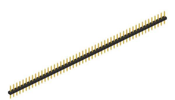 Fischer Elektronik Stiftleiste (Standard) Anzahl Reihen: 1 10062054 10St.