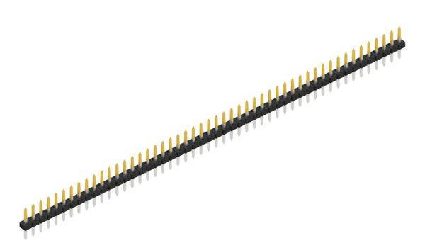 Fischer Elektronik Stiftleiste (Standard) Anzahl Reihen: 1 10062055 10St.