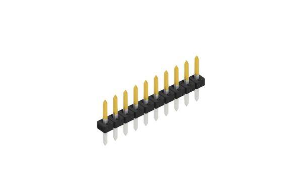 Fischer Elektronik Stiftleiste (Standard) Anzahl Reihen: 1 10062087 10St.