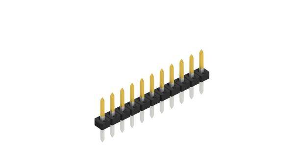 Fischer Elektronik Stiftleiste (Standard) Anzahl Reihen: 1 10062090 10St.