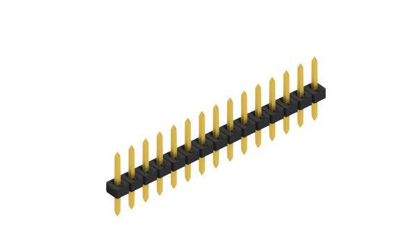 Fischer Elektronik Stiftleiste (Standard) Anzahl Reihen: 1 10062099 10St.