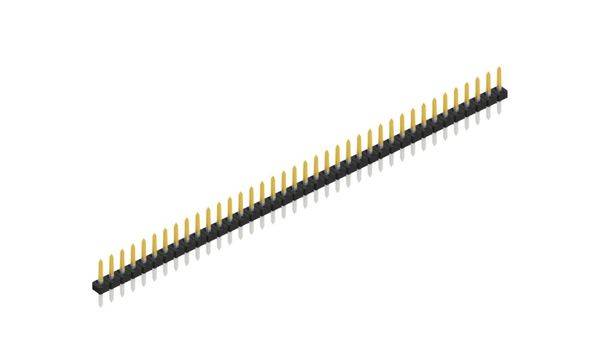 Fischer Elektronik Stiftleiste (Standard) Anzahl Reihen: 1 SLY108538S 10St.