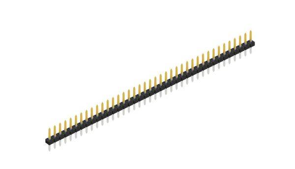 Fischer Elektronik Stiftleiste (Standard) Anzahl Reihen: 1 SLY108539S 10St.
