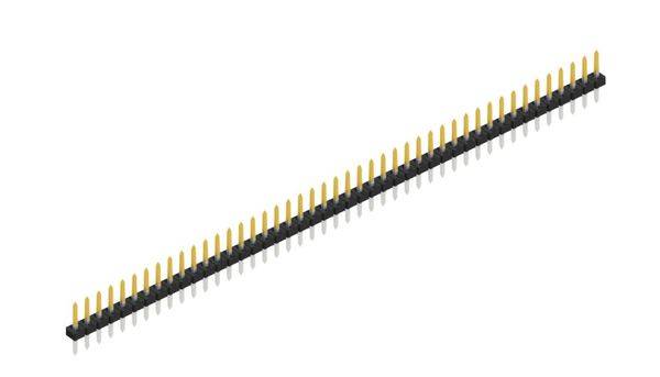 Fischer Elektronik Stiftleiste (Standard) Anzahl Reihen: 1 SLY108545S 10St.