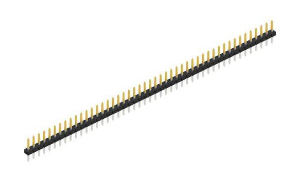 Fischer Elektronik Stiftleiste (Standard) Anzahl Reihen: 1 SLY108547S 10St.