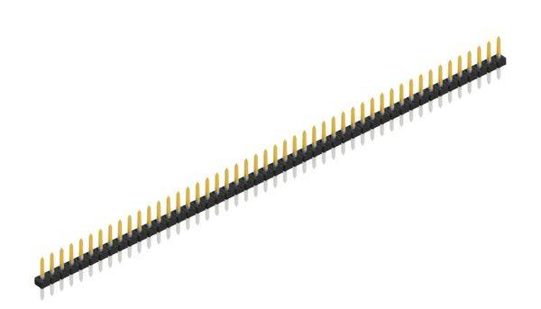 Fischer Elektronik Stiftleiste (Standard) Anzahl Reihen: 1 SLY108548S 10St.