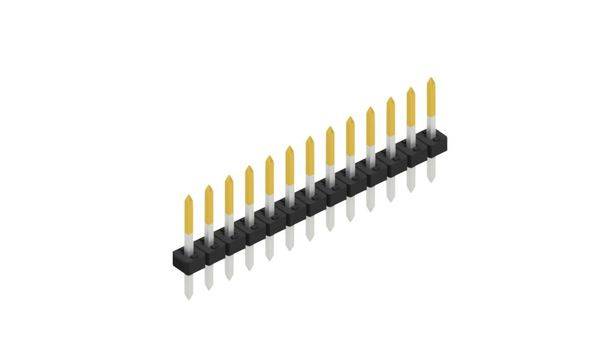 Fischer Elektronik Stiftleiste (Standard) Anzahl Reihen: 1 SLY109813S 10St.