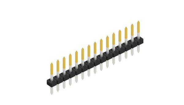 Fischer Elektronik Stiftleiste (Standard) Anzahl Reihen: 1 SLY109815S 10St.