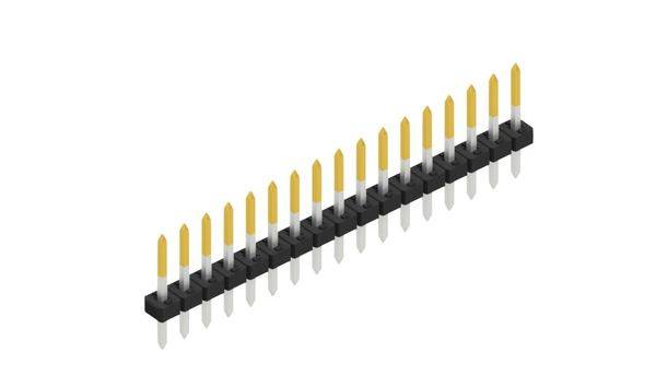 Fischer Elektronik Stiftleiste (Standard) Anzahl Reihen: 1 SLY109817S 10St.