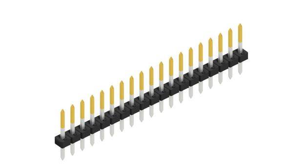 Fischer Elektronik Stiftleiste (Standard) Anzahl Reihen: 1 SLY109819S 10St.