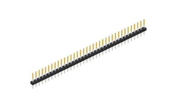 Fischer Elektronik Stiftleiste (Standard) Anzahl Reihen: 1 SLY109836S 10St.