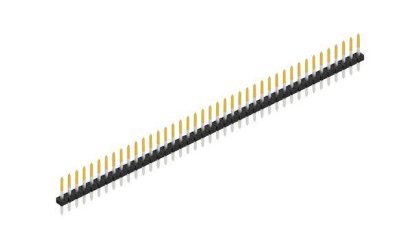 Fischer Elektronik Stiftleiste (Standard) Anzahl Reihen: 1 SLY109841S 10St.