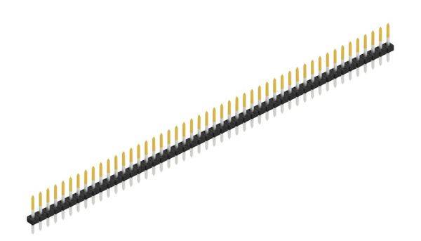 Fischer Elektronik Stiftleiste (Standard) Anzahl Reihen: 1 SLY109848S 10St.