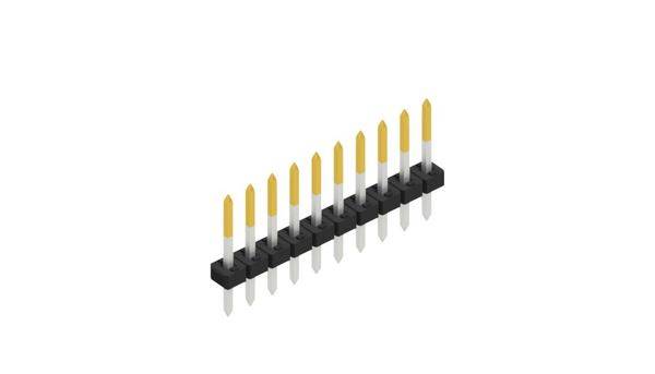 Fischer Elektronik Stiftleiste (Standard) Anzahl Reihen: 1 10062186 10St.