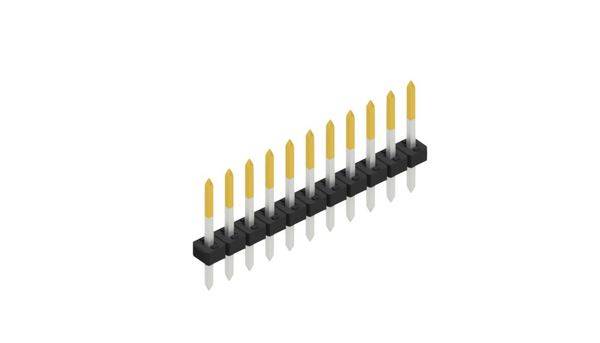 Fischer Elektronik Stiftleiste (Standard) Anzahl Reihen: 1 SLY110411S 10St.