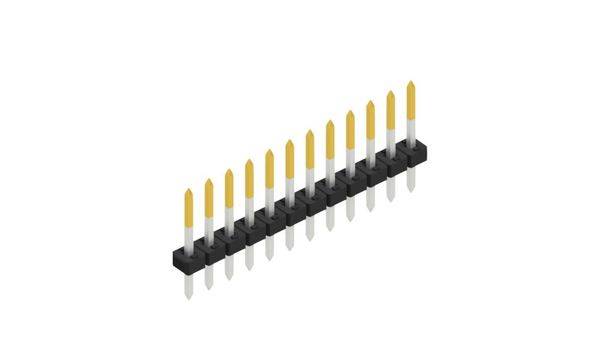 Fischer Elektronik Stiftleiste (Standard) Anzahl Reihen: 1 SLY110412S 10St.