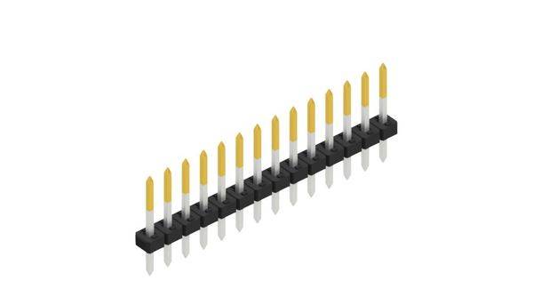 Fischer Elektronik Stiftleiste (Standard) Anzahl Reihen: 1 10062189 10St.
