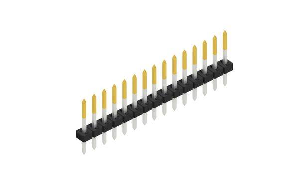 Fischer Elektronik Stiftleiste (Standard) Anzahl Reihen: 1 SLY110415S 10St.