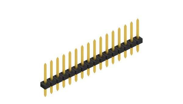 Fischer Elektronik Stiftleiste (Standard) Anzahl Reihen: 1 SLY110416G 10St.
