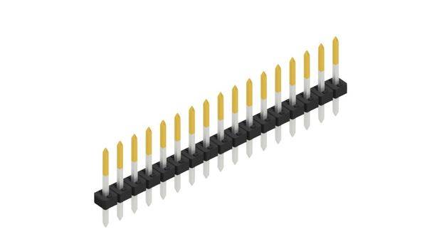 Fischer Elektronik Stiftleiste (Standard) Anzahl Reihen: 1 SLY110417S 10St.