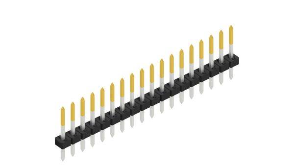Fischer Elektronik Stiftleiste (Standard) Anzahl Reihen: 1 SLY110418S 10St.