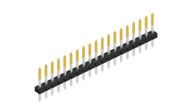 Fischer Elektronik Stiftleiste (Standard) Anzahl Reihen: 1 SLY110419S 10St.