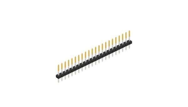 Fischer Elektronik Stiftleiste (Standard) Anzahl Reihen: 1 SLY110422S 10St.