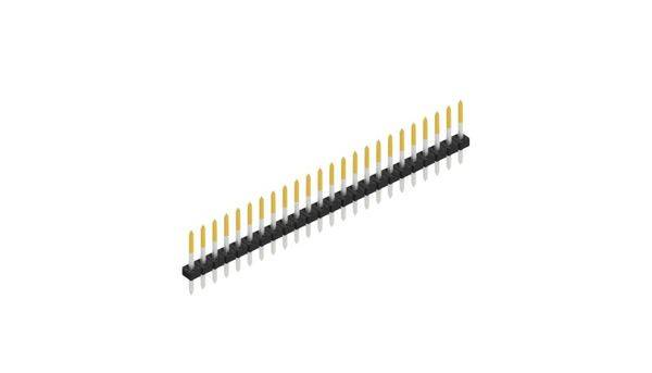 Fischer Elektronik Stiftleiste (Standard) Anzahl Reihen: 1 SLY110424S 10St.