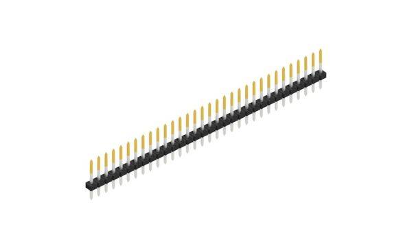 Fischer Elektronik Stiftleiste (Standard) Anzahl Reihen: 1 SLY110432S 10St.