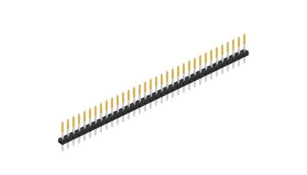 Fischer Elektronik Stiftleiste (Standard) Anzahl Reihen: 1 SLY110434S 10St.