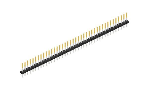 Fischer Elektronik Stiftleiste (Standard) Anzahl Reihen: 1 SLY110440S 10St.