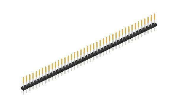 Fischer Elektronik Stiftleiste (Standard) Anzahl Reihen: 1 SLY110442S 10St.