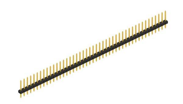Fischer Elektronik Stiftleiste (Standard) Anzahl Reihen: 1 SLY110445G 10St.