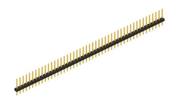 Fischer Elektronik Stiftleiste (Standard) Anzahl Reihen: 1 SLY110447G 10St.