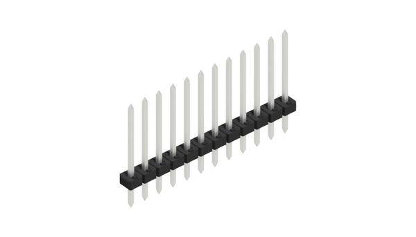 Fischer Elektronik Stiftleiste (Standard) Anzahl Reihen: 1 10137922 10St.