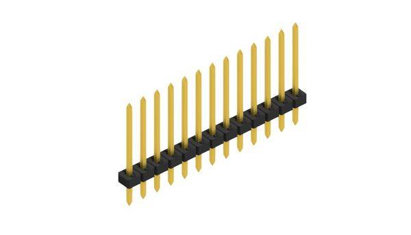 Fischer Elektronik Stiftleiste (Standard) Anzahl Reihen: 1 SLY113913G 10St.