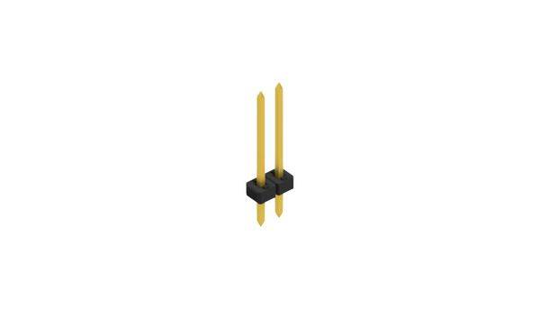 Fischer Elektronik Stiftleiste (Standard) Anzahl Reihen: 1 10062204 10St.