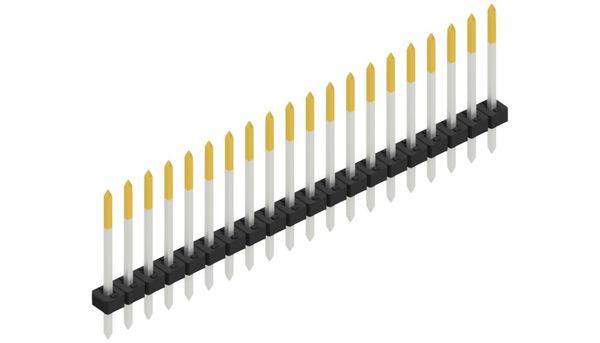 Fischer Elektronik Stiftleiste (Standard) Anzahl Reihen: 1 SLY113920S 10St.