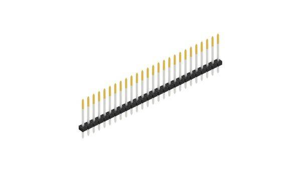 Fischer Elektronik Stiftleiste (Standard) Anzahl Reihen: 1 SLY113926S 10St.