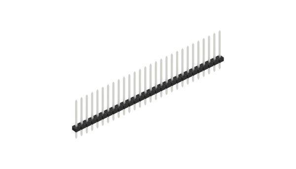 Fischer Elektronik Stiftleiste (Standard) Anzahl Reihen: 1 SLY113928Z 10St.