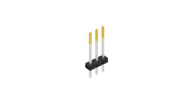 Fischer Elektronik Stiftleiste (Standard) Anzahl Reihen: 1 10129961 10St.