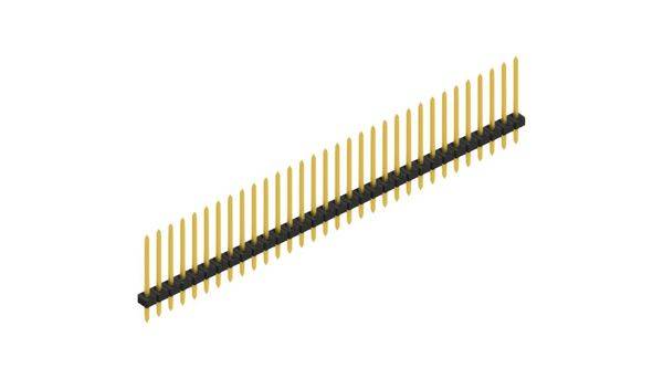 Fischer Elektronik Stiftleiste (Standard) Anzahl Reihen: 1 10062229 10St.